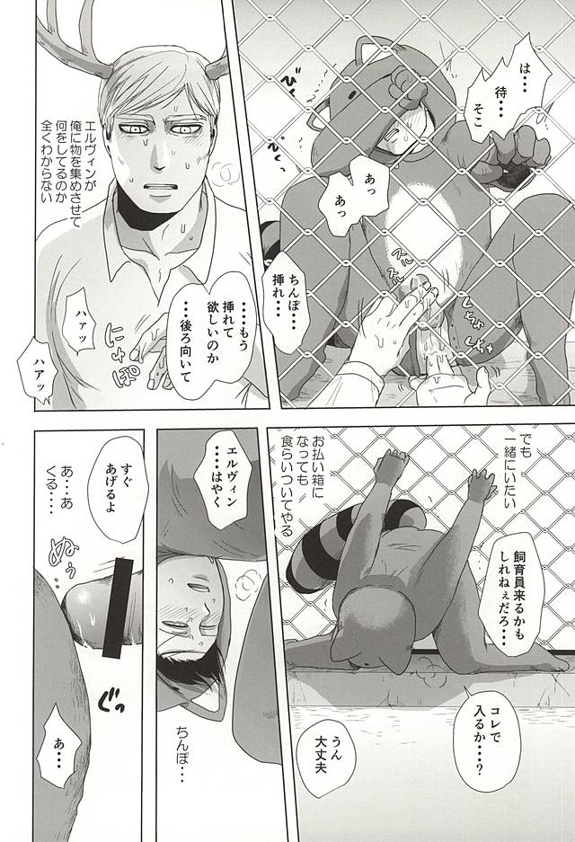 (Souyoku no Kizuna 4) [Pair Bear (Omike)] Araiguma no Levi (Shingeki no Kyojin) page 7 full