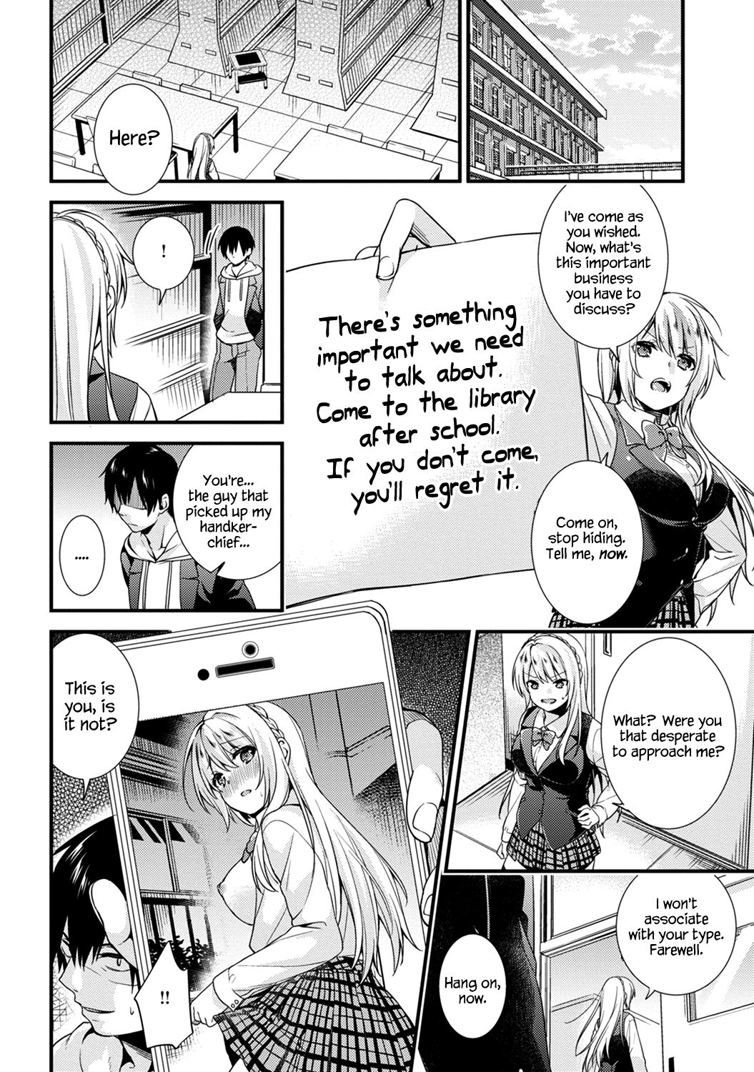 [sorani] Gakuen no Ojou-sama ga Roshutsukyou no Dohentai datta Hanashi | The Academy Princess is Actually a Perverted Exhibitionist Ch. 1 [English] [LWB+RL] [Digital] page 7 full