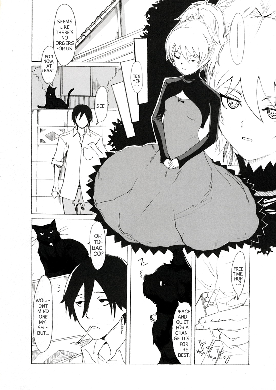 (C72) [PaperCrown (Nagata Tsubasa)] Ginka [Silver Flower] (DARKER THAN BLACK -Kuro no Keiyakusha- [Darker Than Black]) [English] page 5 full