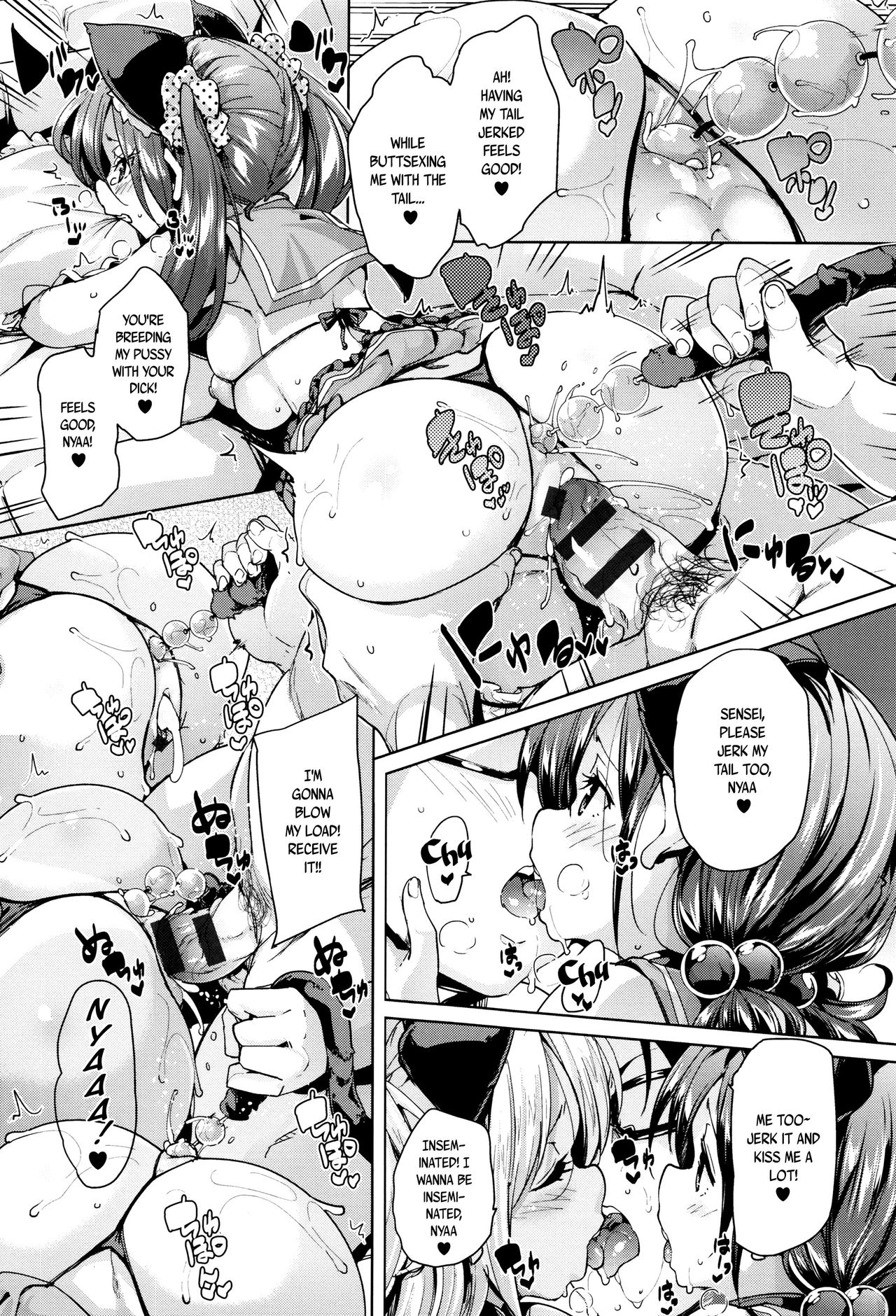 [Marui Maru] Fuwatoro ♥ Jusei Chuudoku! | Soft & Melty ♥ Impregnation Addiction! Ch. 1-9 [English] [Brolen+B.E.C. Scans] page 32 full