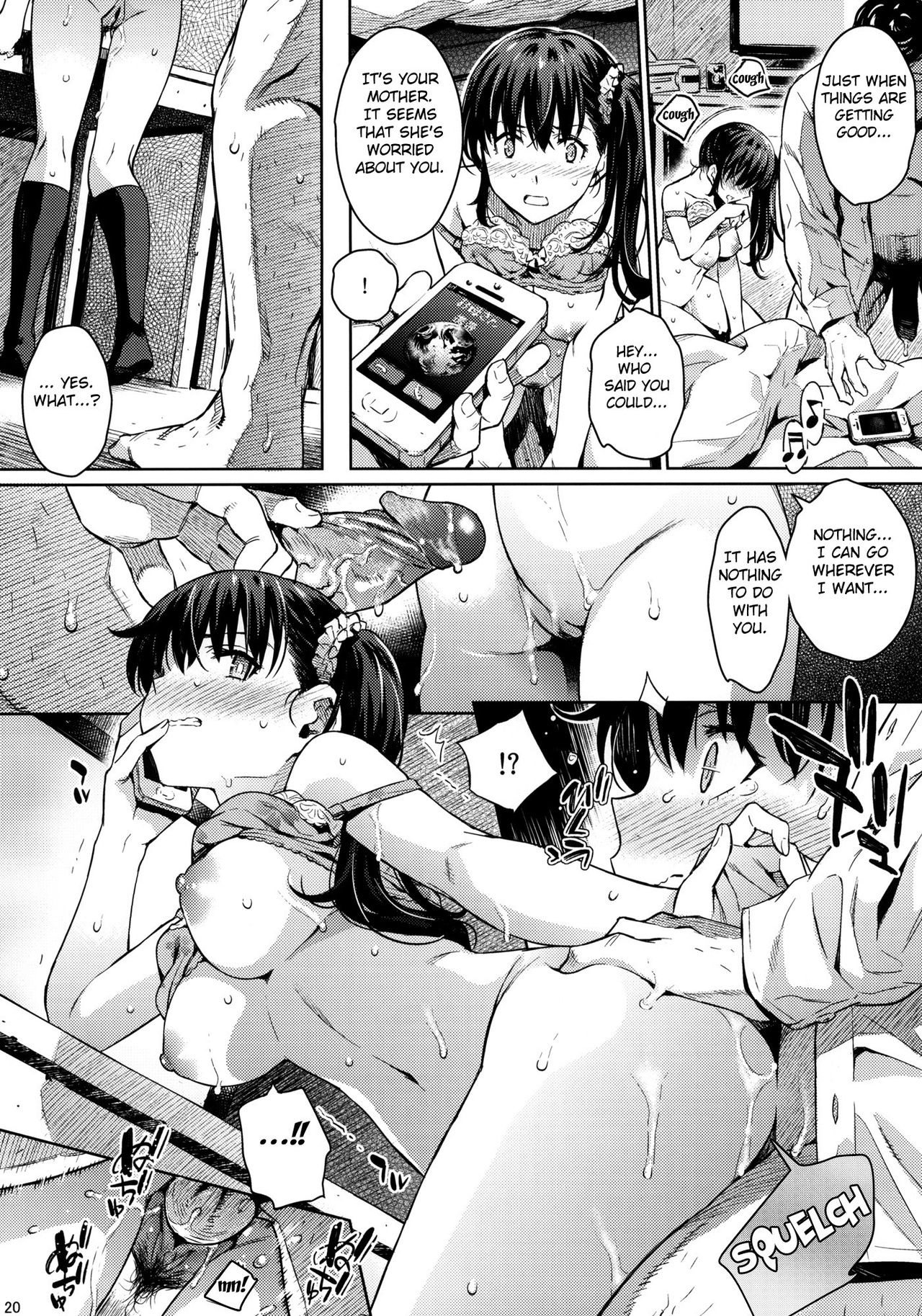 (C87) [Kusari Caterpillar (Yoshiron)] Kowaremono:Risa + Paper | Fragile: Risa + Paper [English] {doujin-moe.us} [Decensored] page 19 full