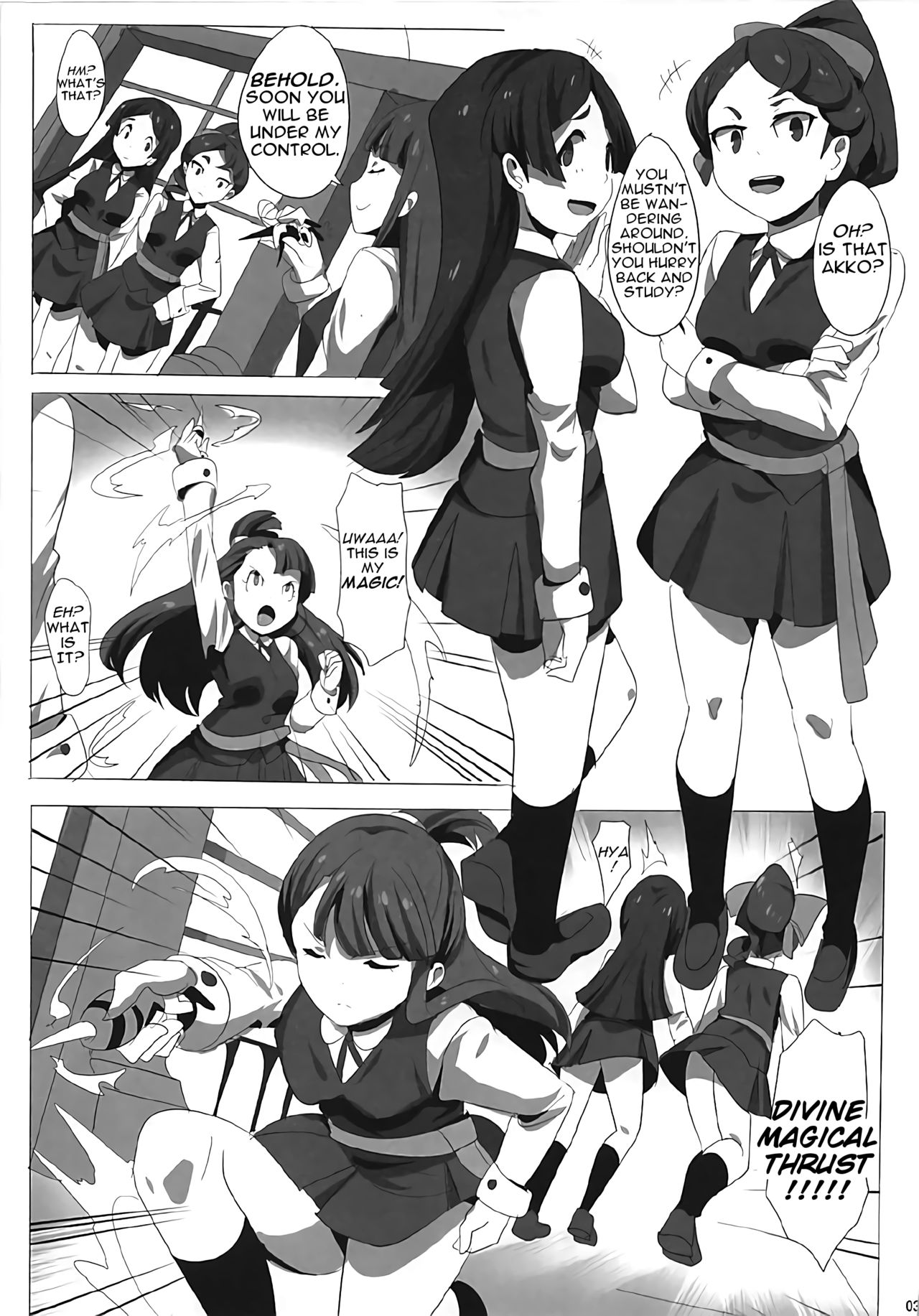 [Magukappu (Magukappu)] Dai Akko (Little Witch Academia) [English] page 4 full