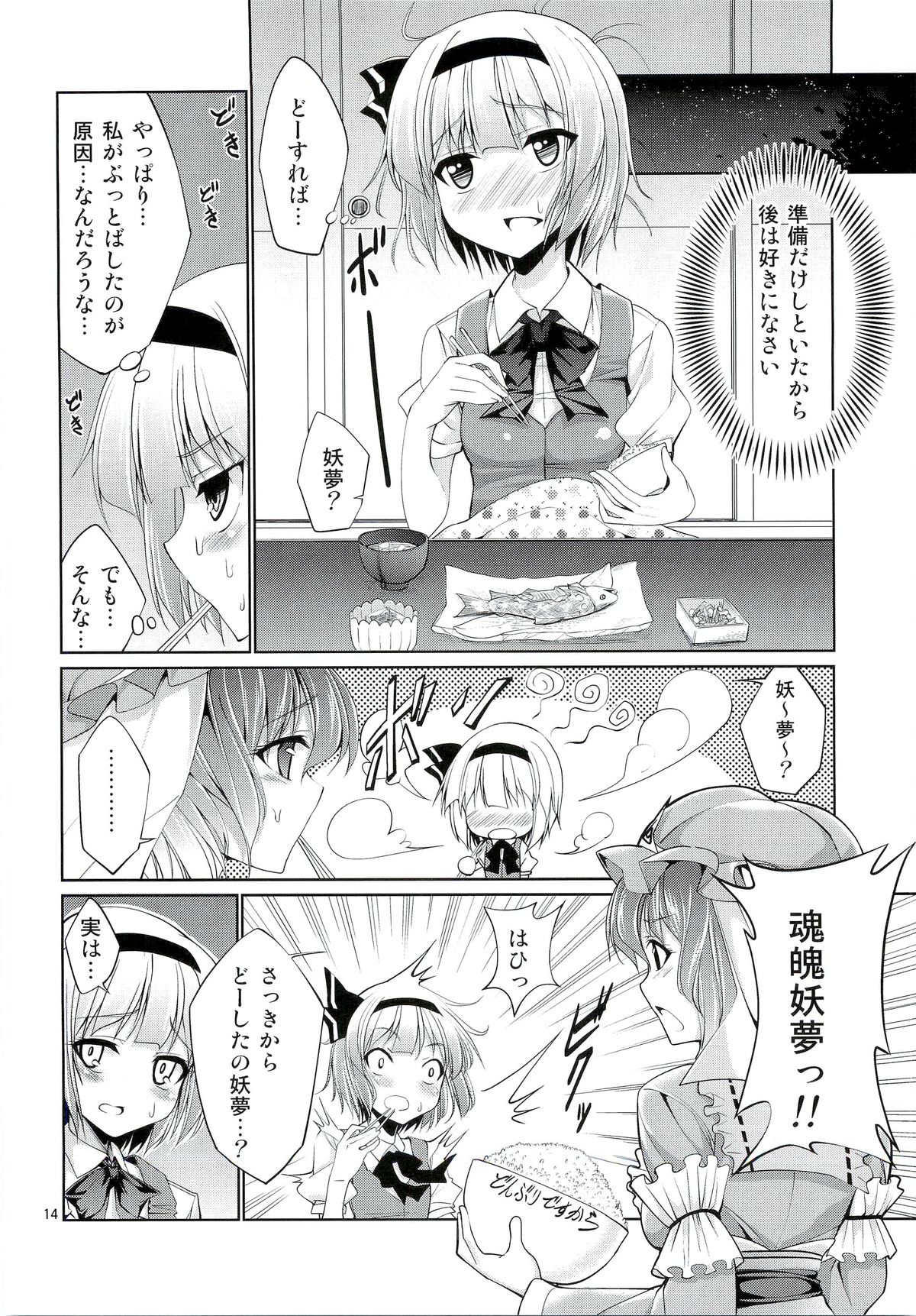 (Reitaisai 9) [Coffee Maker (TEL)] Touhou Youengi ~Youmu ni Hirotte morau Hon~ (Touhou Project) page 13 full