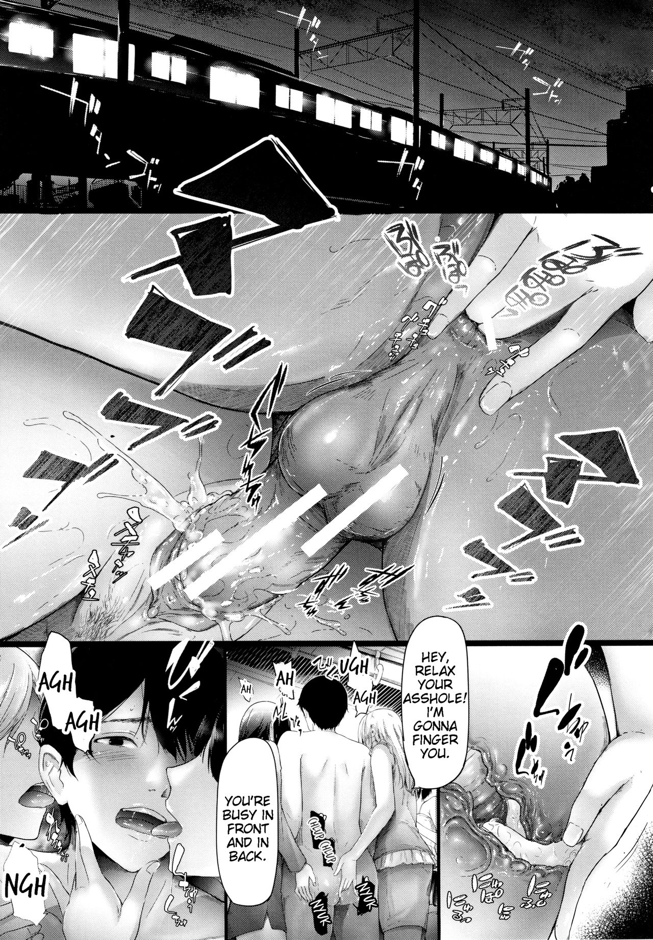 [Shiki Takuto] TR Gyaku Chikan Senyou Sharyou | Female Molester Train Ch. 1 [English] [JuliusWinnfield] page 38 full