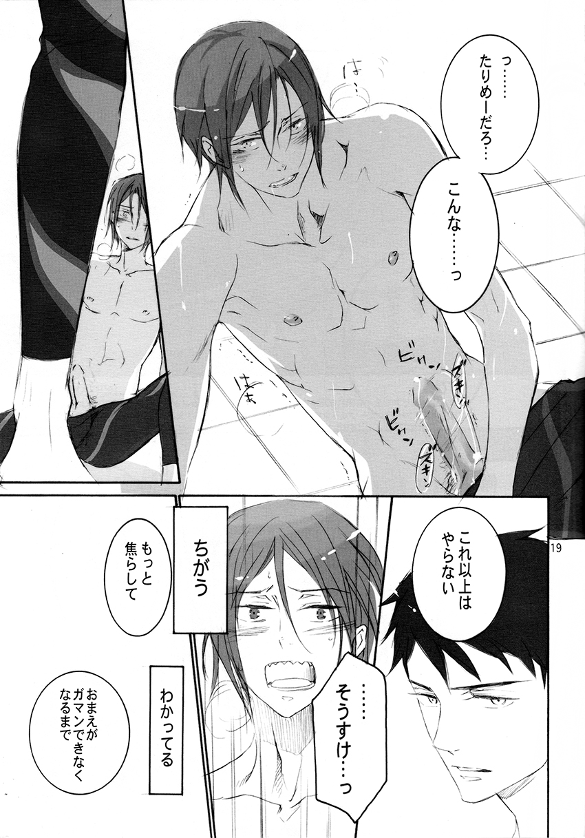 (Splash!) [NO RESET CLUB (Sakurai Shushushu)] TRAINING METHOD (Free!) page 18 full