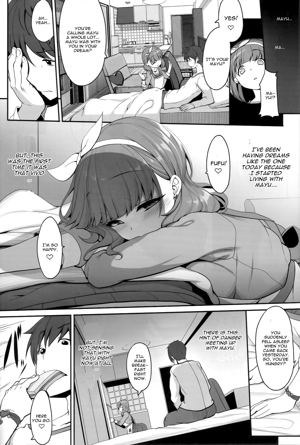 (C93) [Kirintei (Kirin Kakeru, Kouri)] Gochisousama wa Kikoenai (THE IDOLM@STER CINDERELLA GIRLS) [English] [CGrascal] page 3 full