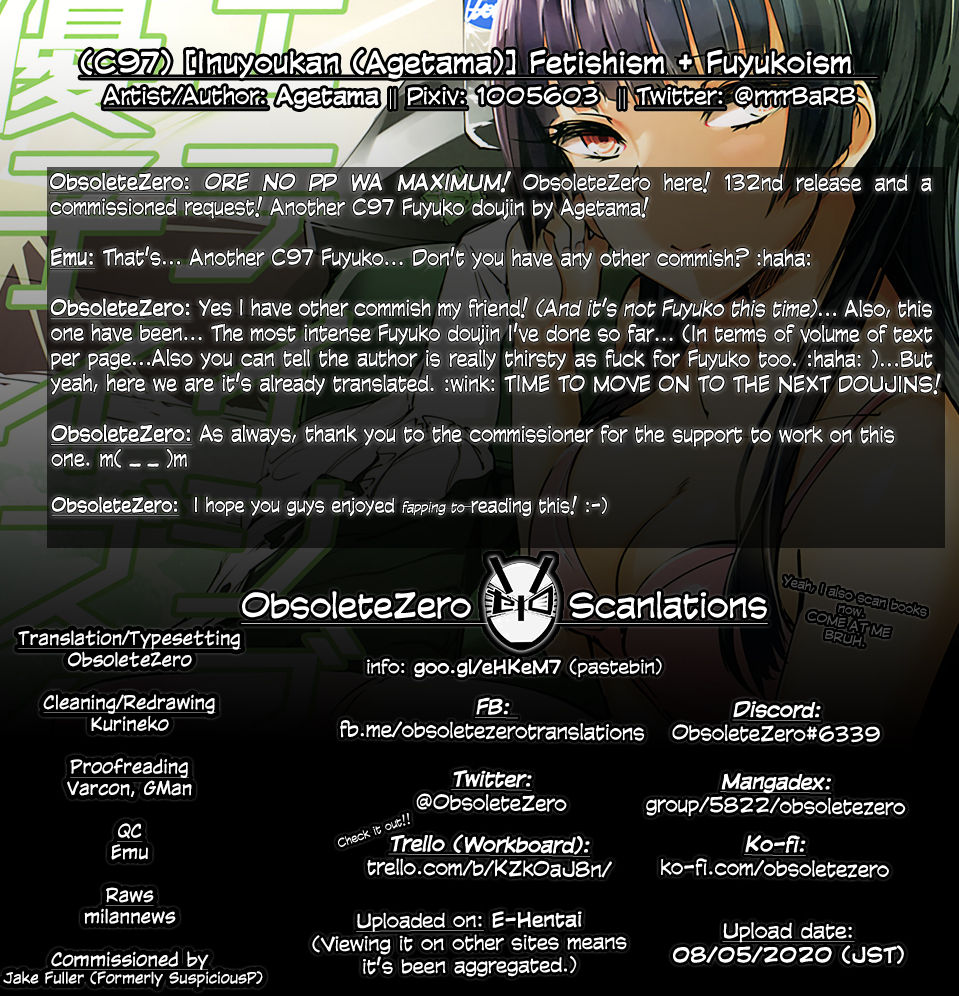 (C97) [Inuyoukan (Agetama)] Fetishism + Fuyukoism (THE iDOLM@STER: Shiny Colors) [English] [obsoletezero] page 31 full