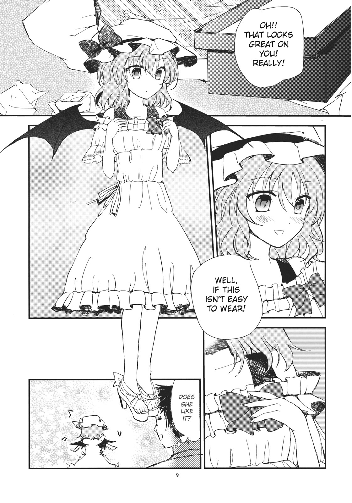 (Reitaisai 9) [Mikkamisaki (Nadzuka)] Remilia ga Genjitsukyou Iri | Remilia in My Hometown in Reality (Touhou Project) [English] [Yendi] page 9 full