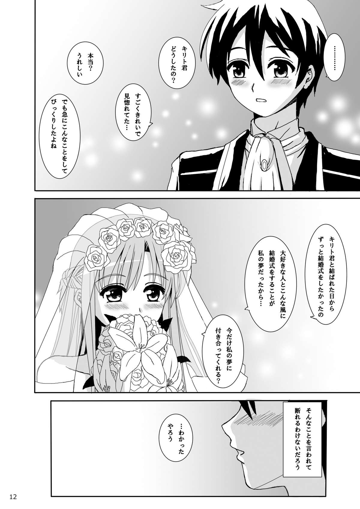 [Lemontei (Okawa Wataru)] WEDDING BELL (Sword Art Online) [Digital] page 12 full