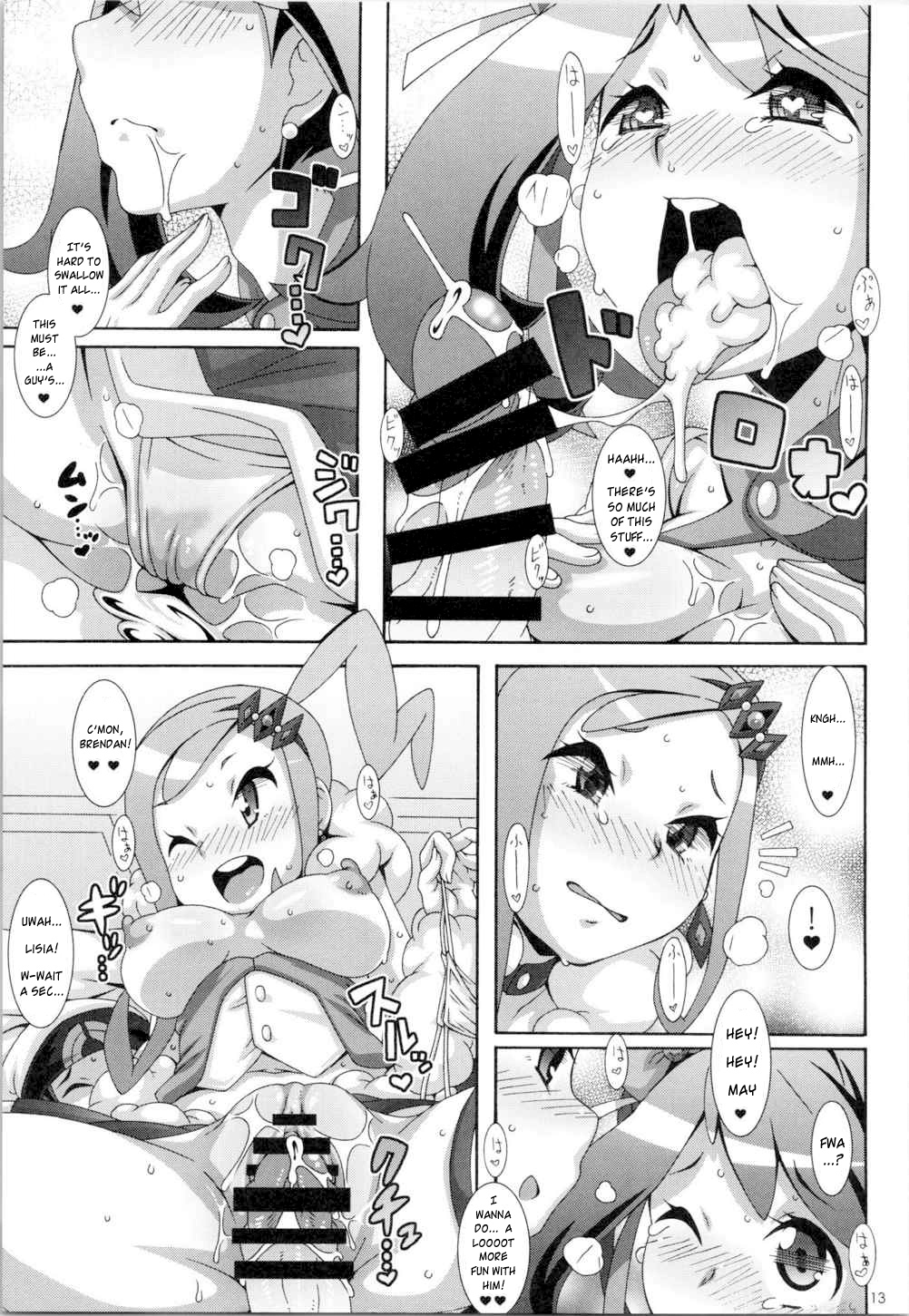 (C87) [Akusei-Shinseibutsu (Nori)] Idol Rule (Pokémon) [English] {risette-translations} page 12 full