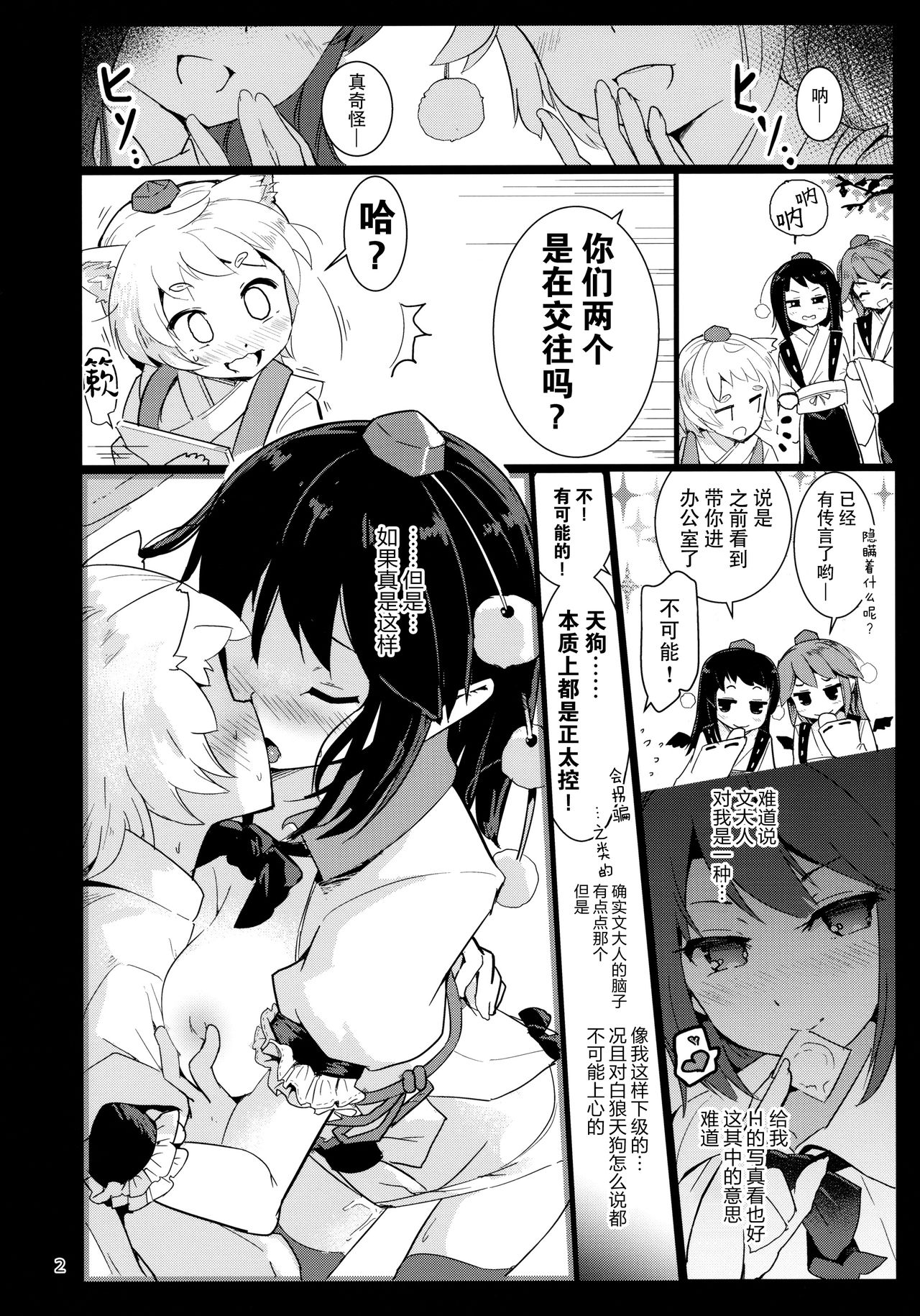 (C94) [Honoji (Puuakachan)] Shameimaru Aya no Appaku Shuzai Ge (Touhou Project) [Chinese] [脸肿汉化组] page 4 full