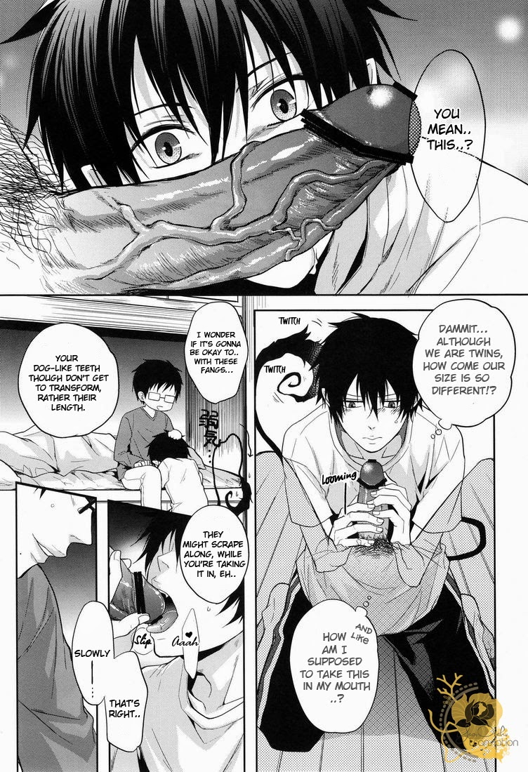 (C81) [FIZZCODE (Satonishi)] Niisan ga Peropero (Ao no Exorcist) [English] page 8 full