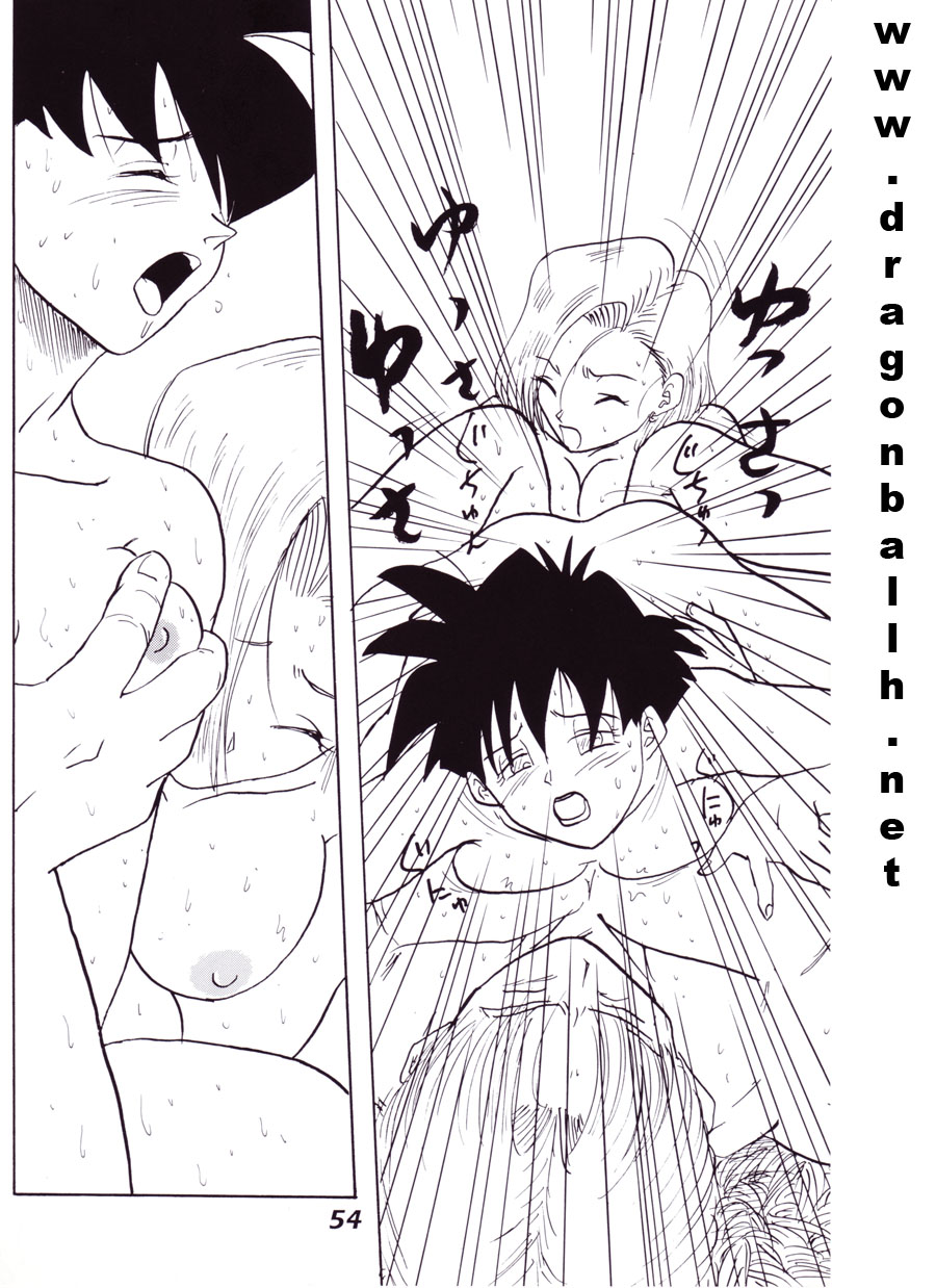 (C52) [Fusuma Goten (Shouji Hariko)] Irohani (Dragonball Z) page 54 full