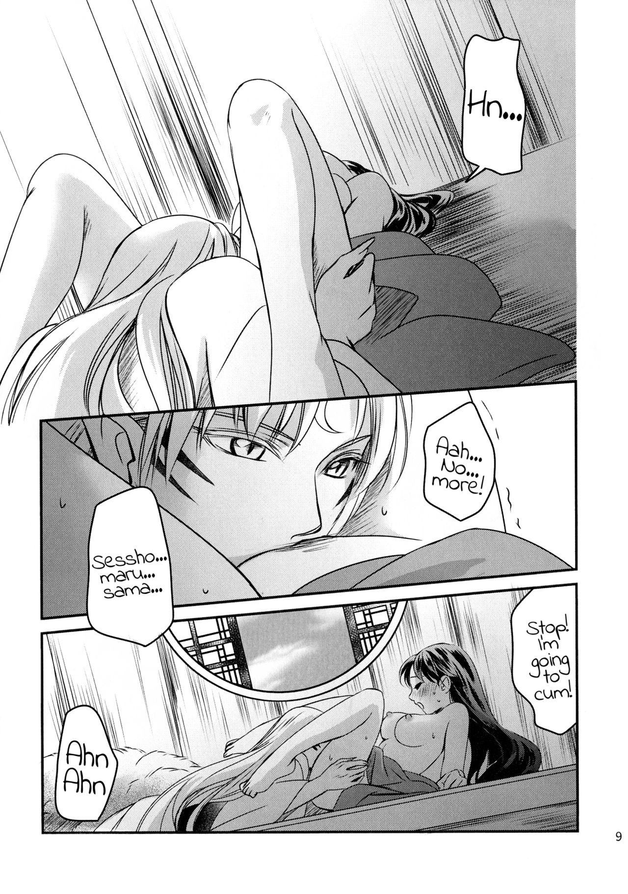 (HaruCC23) [Kasha (Umezo)] Koi Urara -Ge- | Beautiful Love -Bottom- (Inuyasha) [English] [EHCove] page 9 full