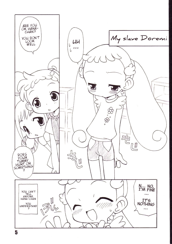 (Puniket 5) [BBB-Extra (Chuushin Kuranosuke)] Little Flower (Ojamajo Doremi) [English] [ATF] page 4 full