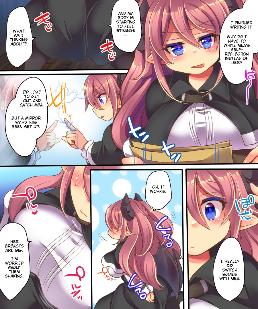 [Amuai Okashi Seisakusho (Shiki Tenki, Reitou Mikan)] Soshite Tenshi-kun to Succubus-chan wa Irekawaru | Angel-kun and Succubus-chan are Swapped [English] page 6 full