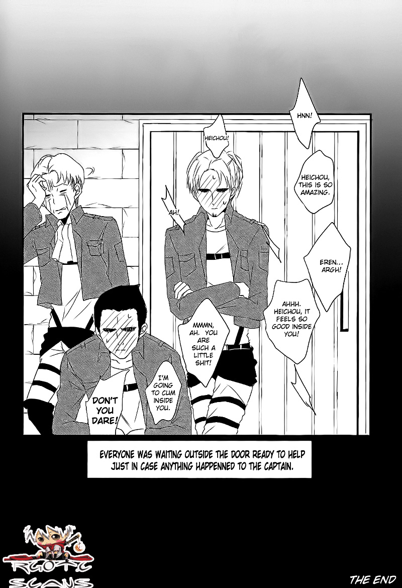 (FALL OF WALL Nagoya) [UNAP! (Maine)] GABURI (Shingeki no Kyojin) [English] page 28 full