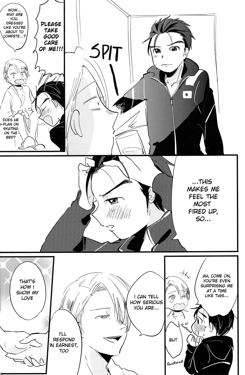 [AAAMOOO (chiyoko)] nee, hontou wa kimochiyokunain desho!? (Yuri!!! on ICE) [English] page 22 full