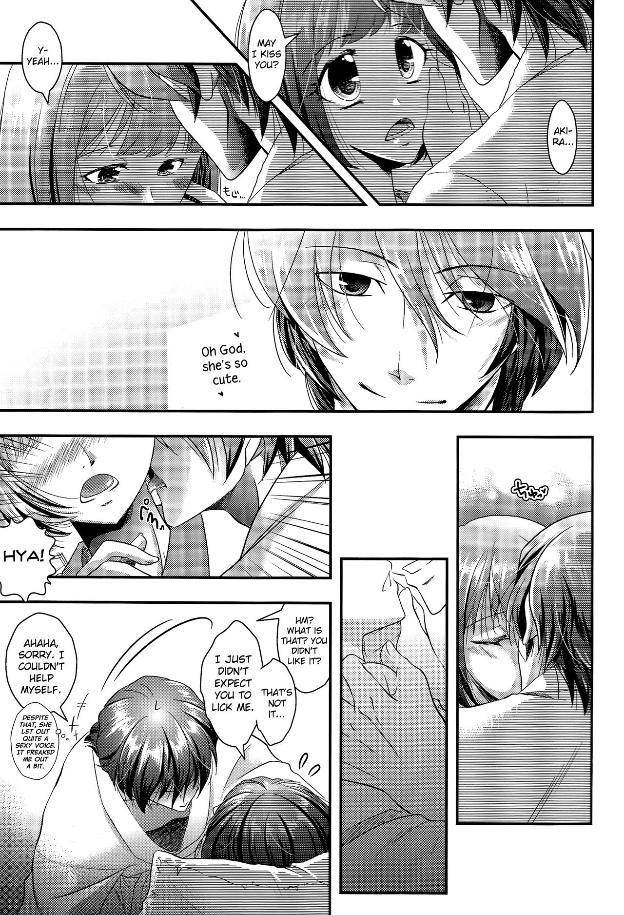 (Love ♥ Collection 2016 in Summer) [Xyzyroh, Enishing (Sanase Nasa, Enishi Nasa)] Many Many Honey (Scared Rider Xechs) [English] [biribiri] page 9 full