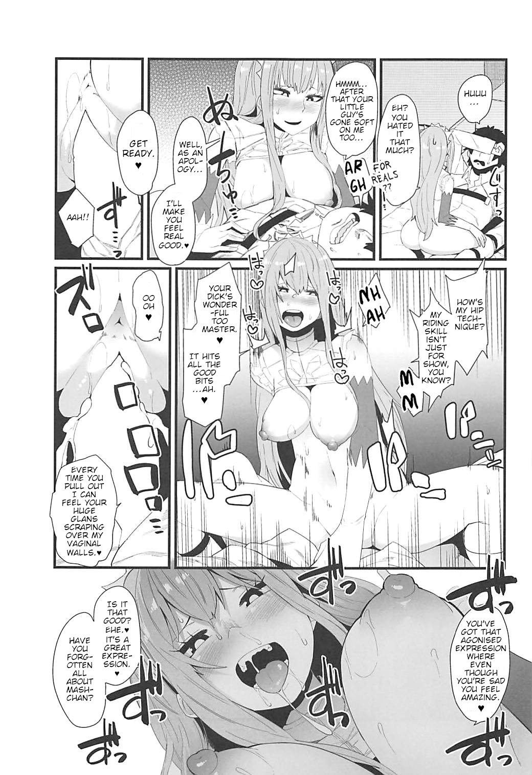 (COMIC1☆13) [Yotayota Honpo (Yonyon)] Gouyoku - In Greedy (Fate/Grand Order) [English] [Kagamin] page 8 full