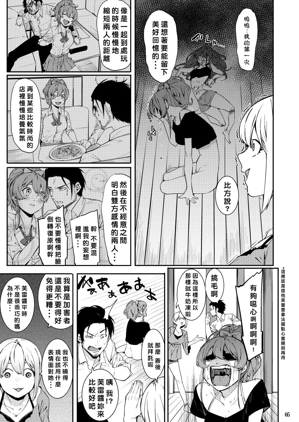 (C92) [DogStyle (Menea the Dog)] Lipsync vol.1 1st.session (THE IDOLM@STER CINDERELLA GIRLS) [Chinese] [好野尻漢化] page 4 full