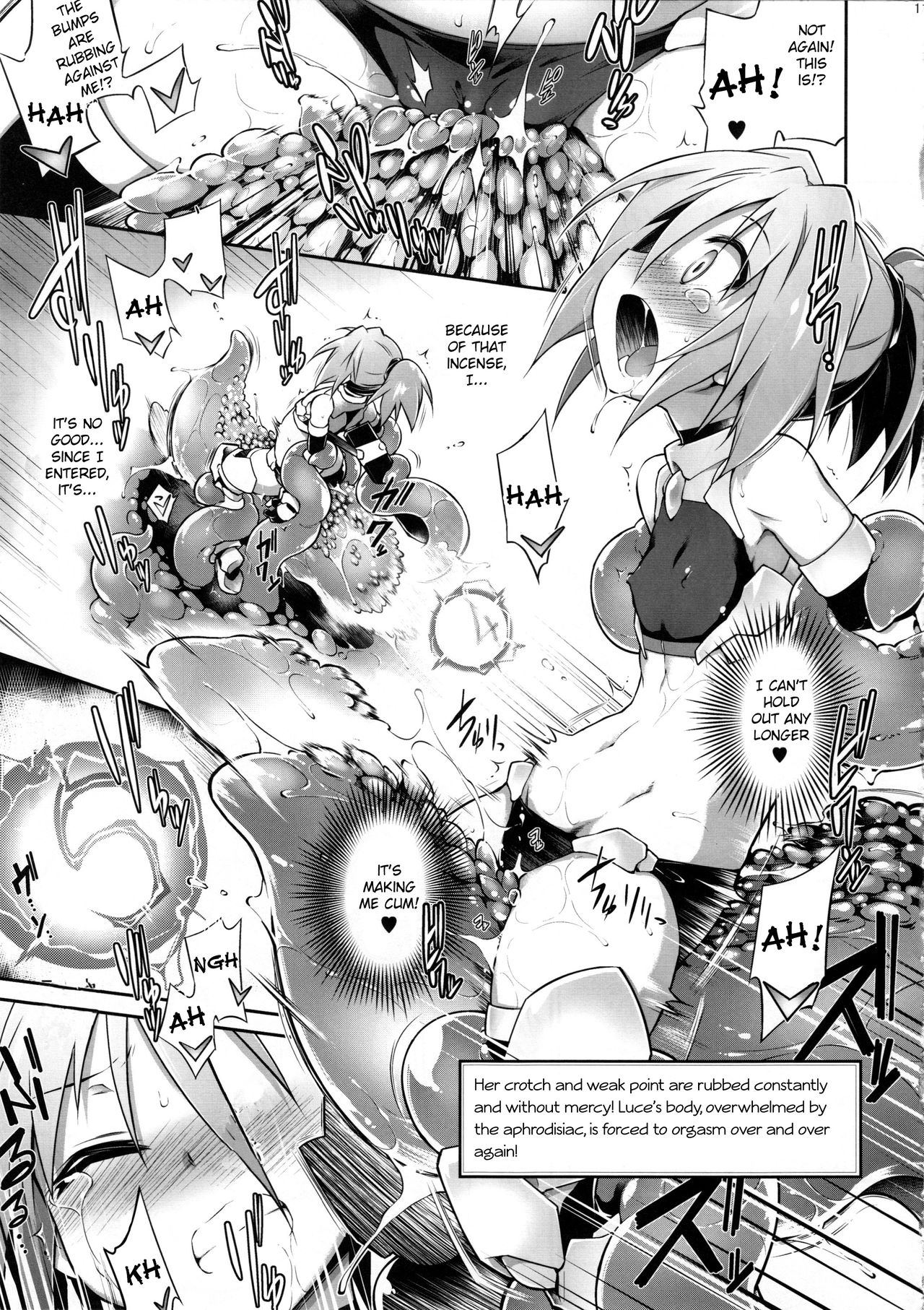 (C90) [Tomoshibiya Koubou (Tomoshibi Hidekazu)] Luce no Ero Trap Dungeon [English] [Szayedt] page 11 full