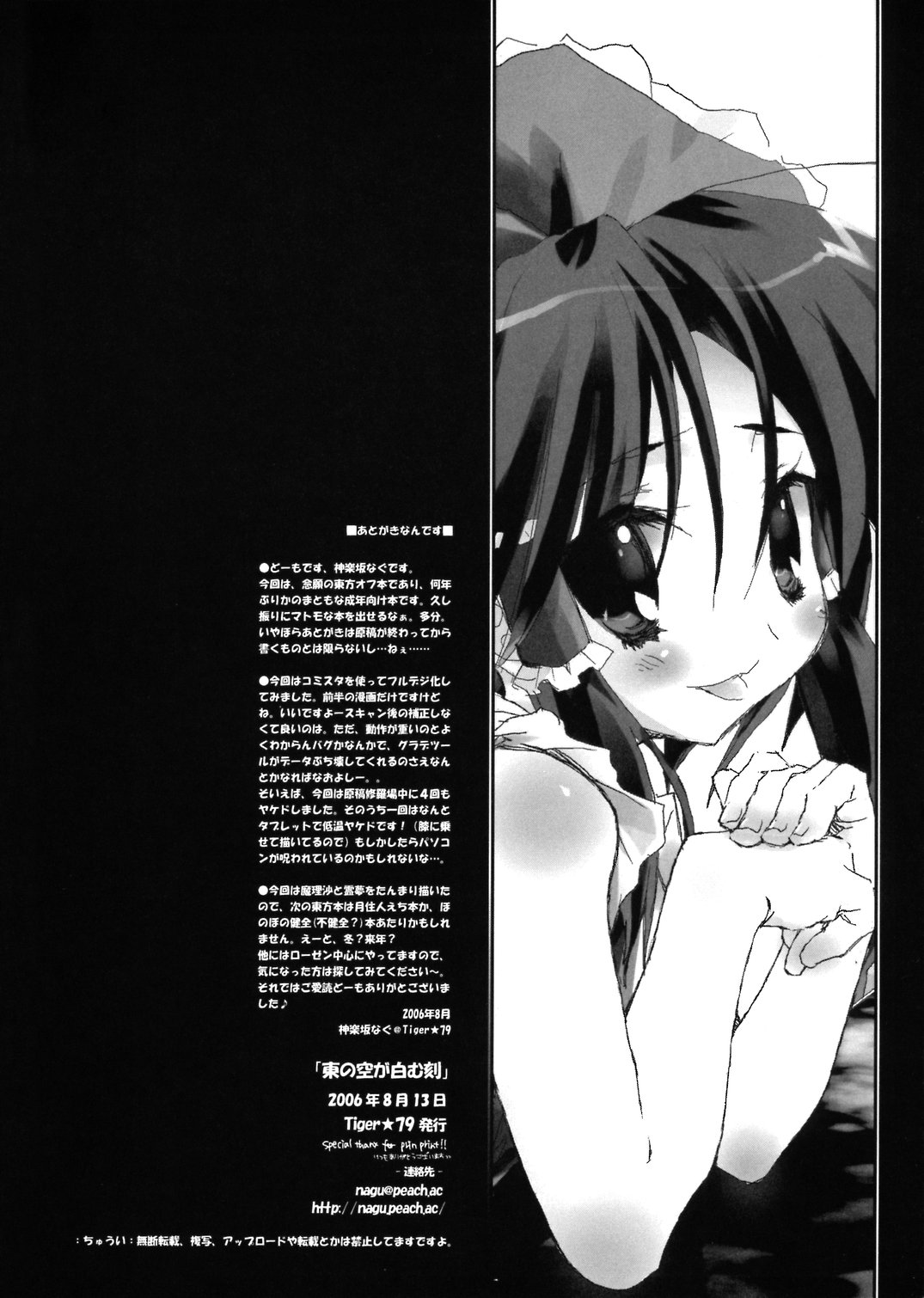 (C70) [Tiger 79 (Kagurazaka Nagu)] Higashi no Sora ga Shiramu Toki (Touhou Project) page 24 full