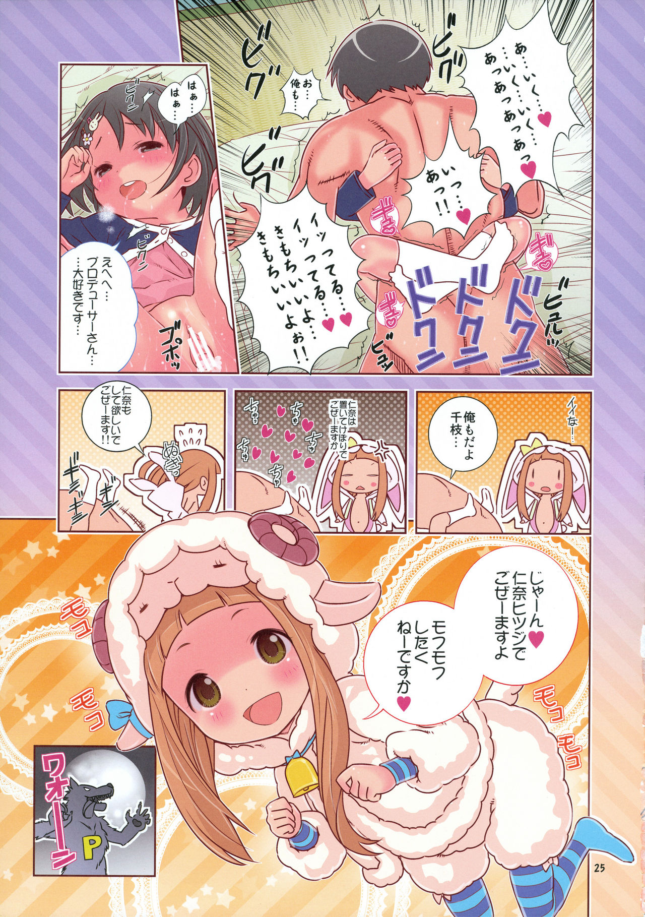 (C84) [Byousatsu Tanukidan (Saeki Tatsuya)] DereLoli Kantai Collection★ Hotondo Shougakusei (THE IDOLM@STER CINDERELLA GIRLS) page 25 full