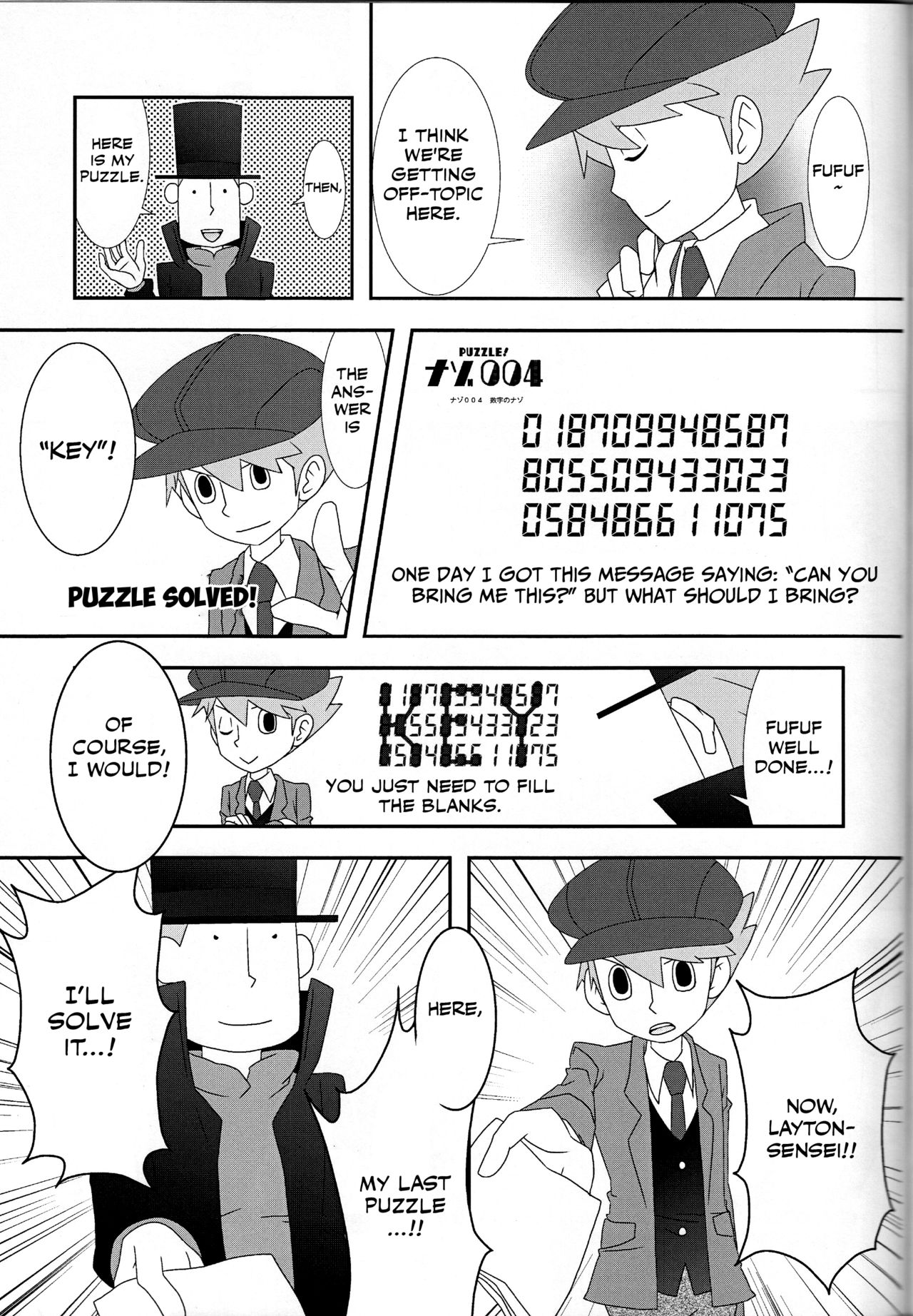 (C79) [Freeplay (Reina, Yashiyo)] Barairo seishun teiden-ki (Professor Layton) [English] [Otokonoko Scans] page 20 full