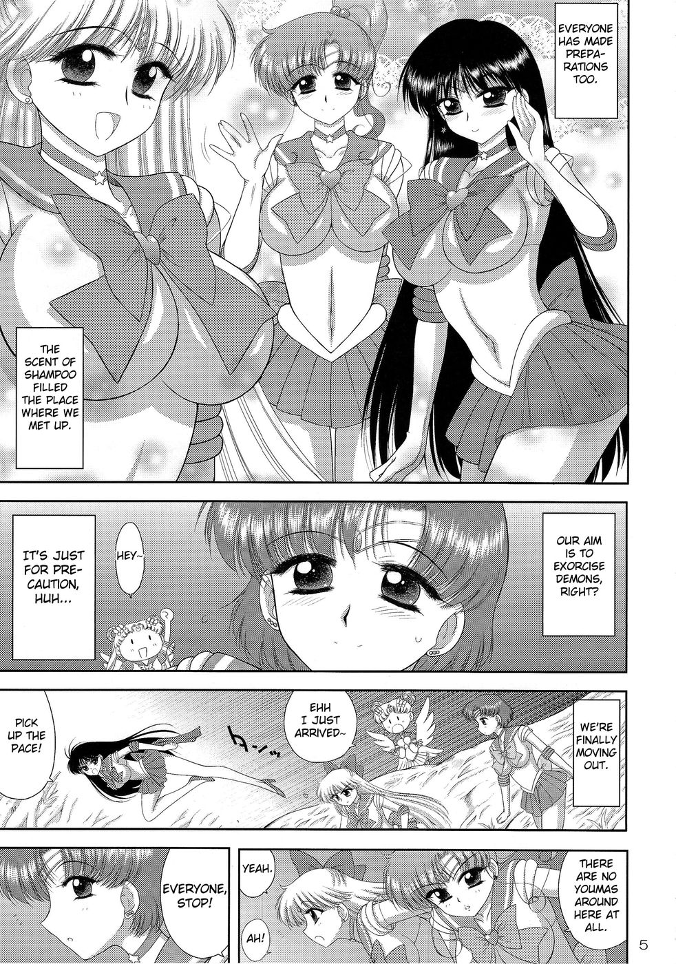 (C87) [BLACK DOG (Kuroinu Juu)] MADE IN HEAVEN -MERCURY- (Bishoujo Senshi Sailor Moon) [English] {doujin-moe.us} page 4 full