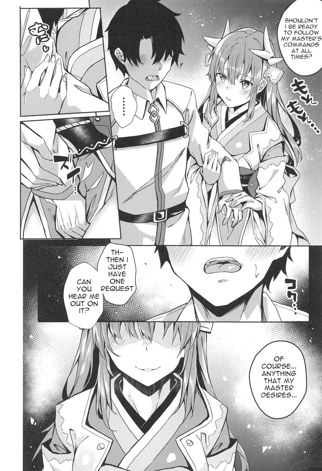 (C94) [J.D.World (Fumi Miyabi)] Mashou Kiyohime Junai Monogatari (Fate/Grand Order) [English] [baked_yeems] page 4 full