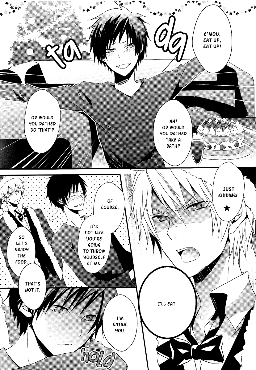 (C81) [UNAP! (Maine)] Bartender-Clad Santa Claus (Durarara!!) [English] [Yaoi-Sei] page 21 full