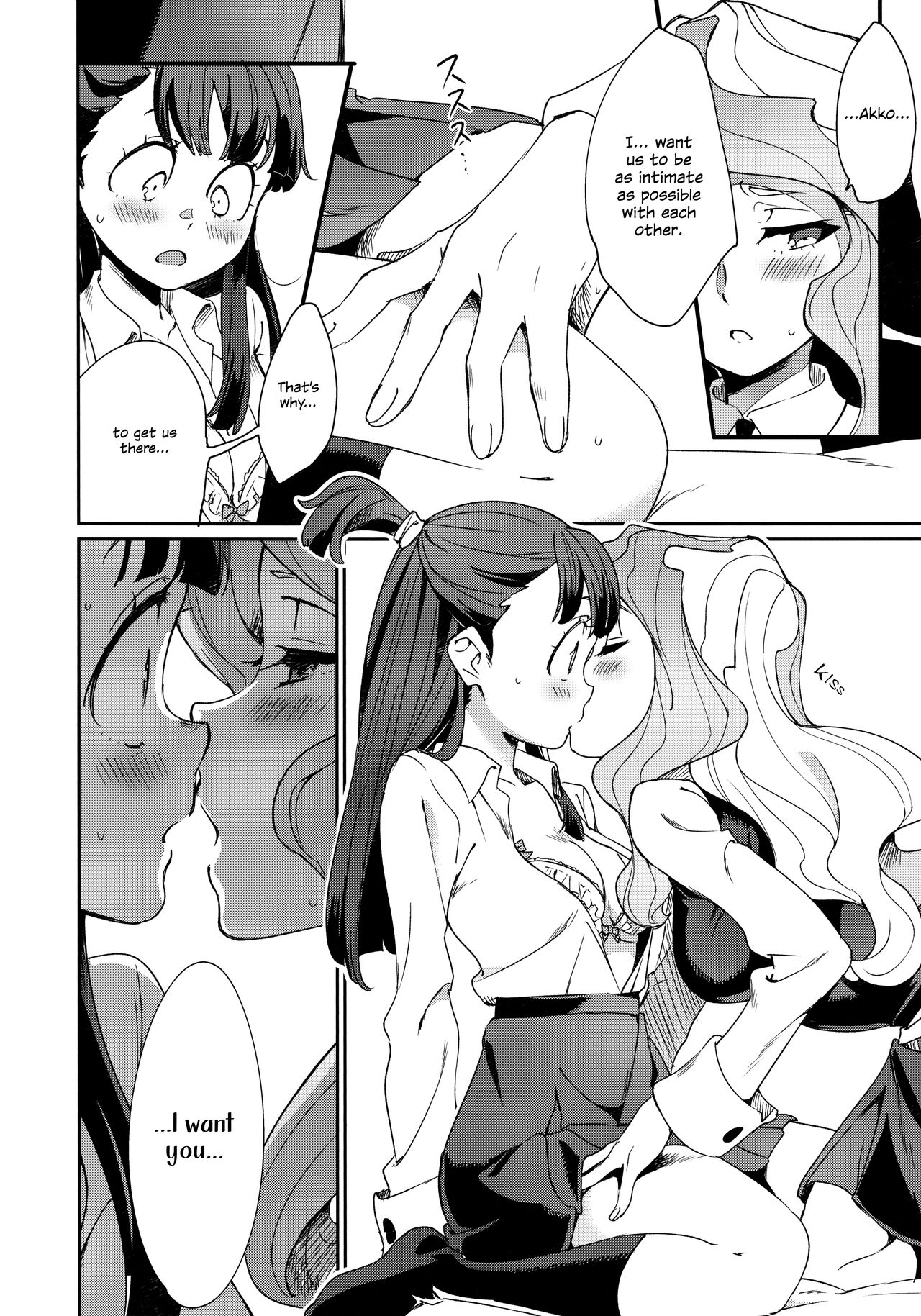 (C92) [Daichibokujou (Makiba) xxx (Little witch Academia) [English] [Decensored] page 18 full