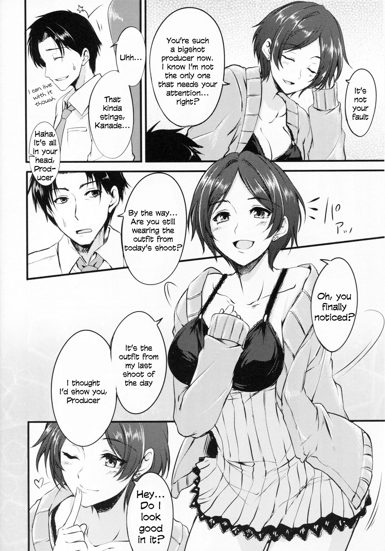 (C90) [Hagane no Naru Ki (Hagane Soushi)] Konya wa Kiss no Sono Saki made (THE IDOLM@STER CINDERELLA GIRLS) [English] page 5 full