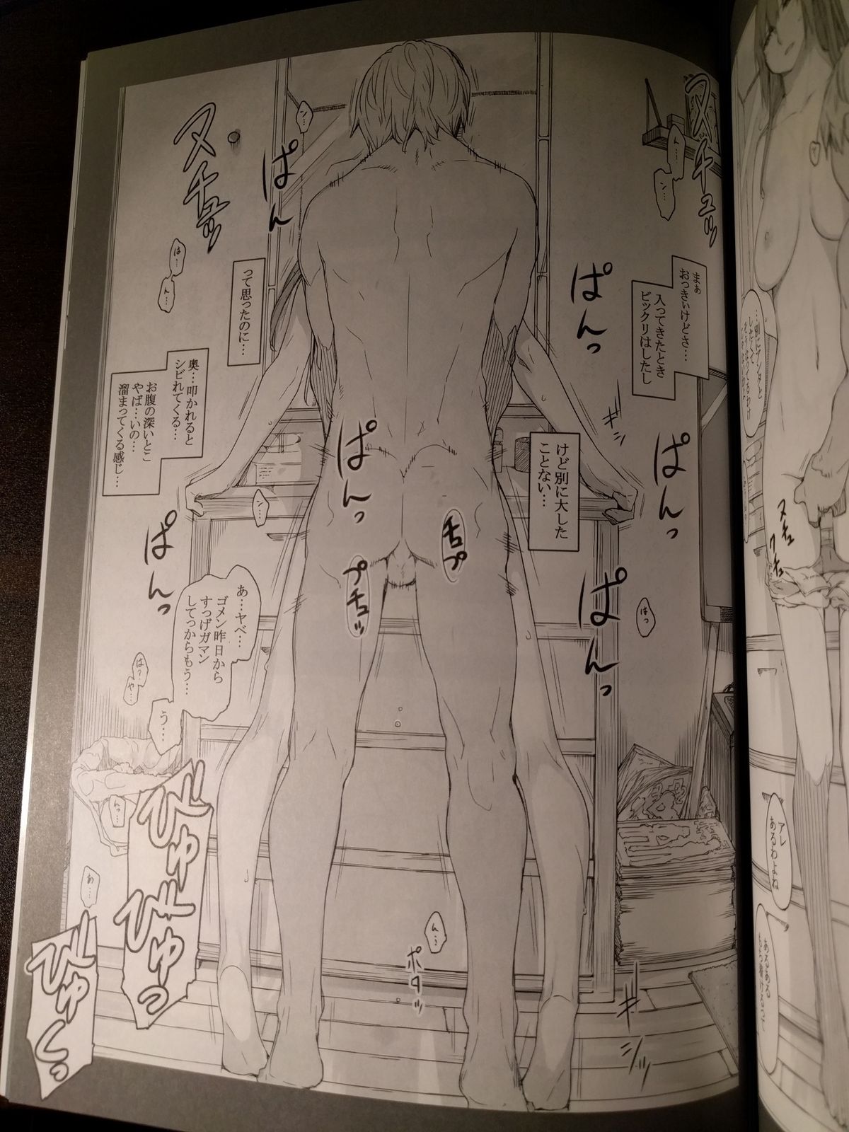 (C89) [MTSP (Jin)] 橘さん家ノ男性事情 小説版挿絵+オマケの本 page 27 onward (cam rip) page 13 full