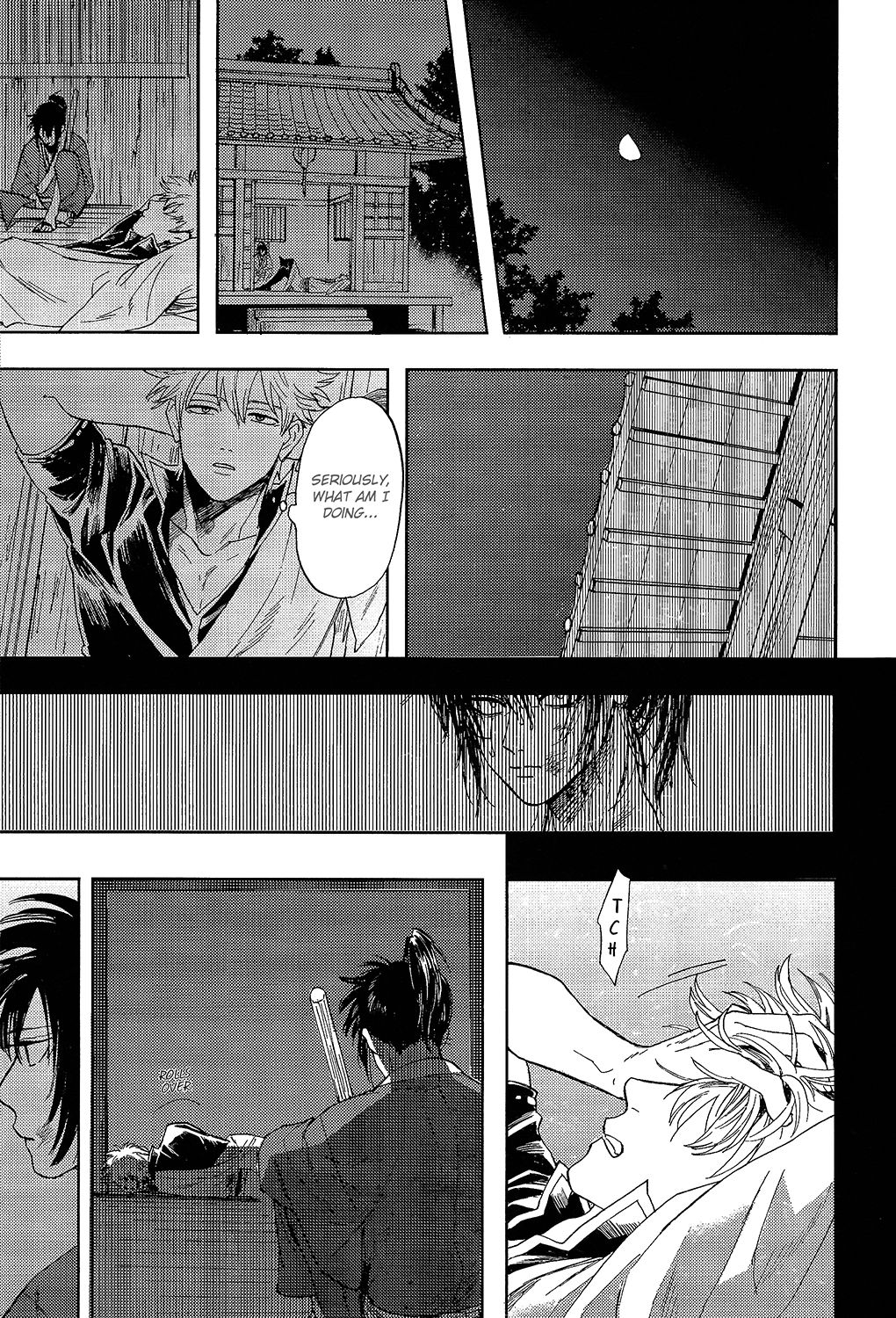 (C94) [Gekirin (Syaku)] Yowacchimauze | Become Weak (Gintama) [English] [Baragaki Scans] page 47 full
