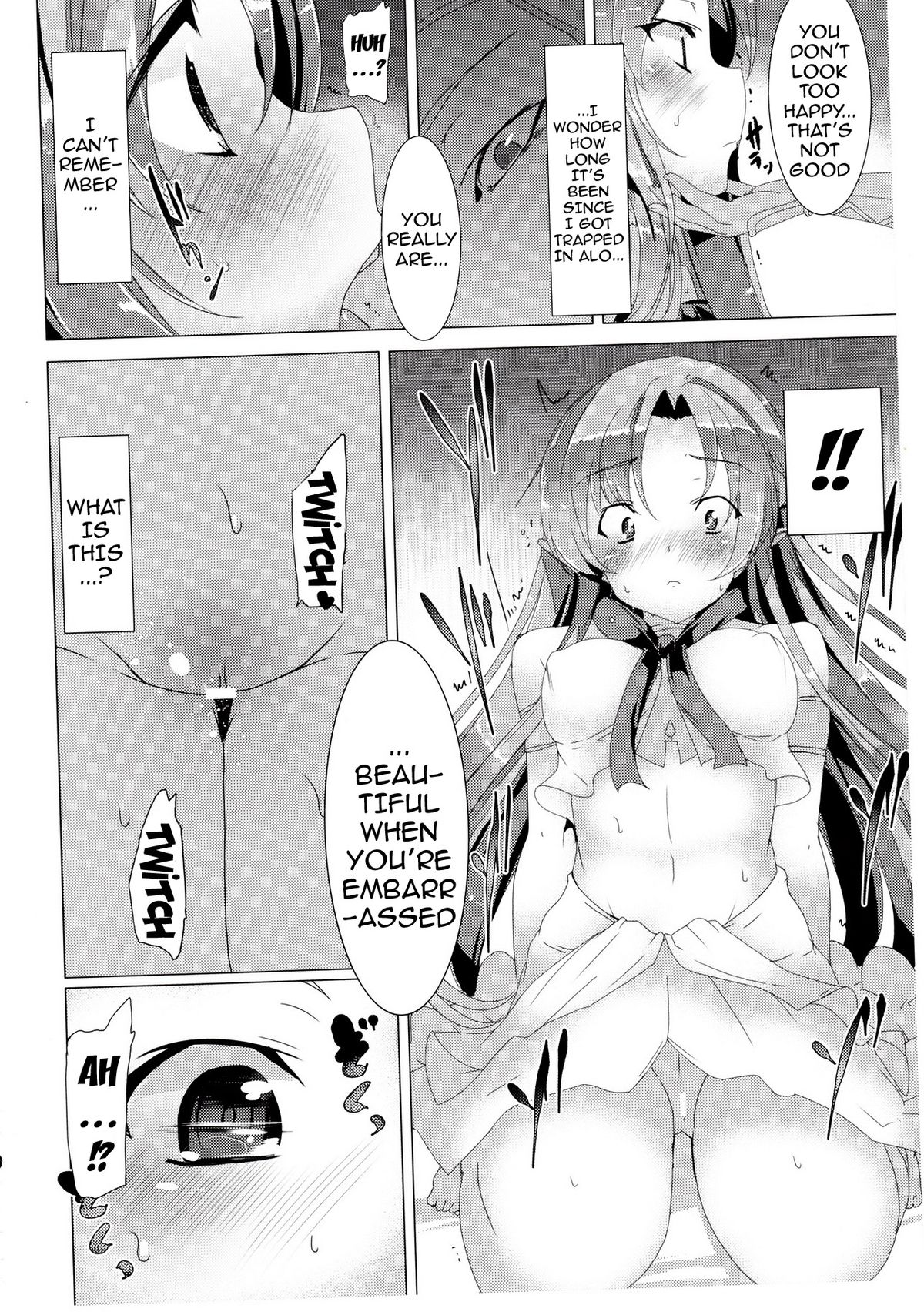 (SC58) [Waffle Doumeiken (Tanaka Decilitre)] Erasing Your Memory (Sword Art Online) [English] {doujin-moe.us} page 4 full