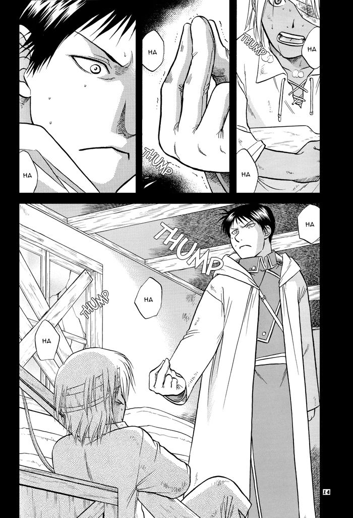 (C69) [K2 Company (Kodaka Kazuma)] Shangri-la (Fullmetal Alchemist) [English] [Dangerous Pleasure] page 14 full