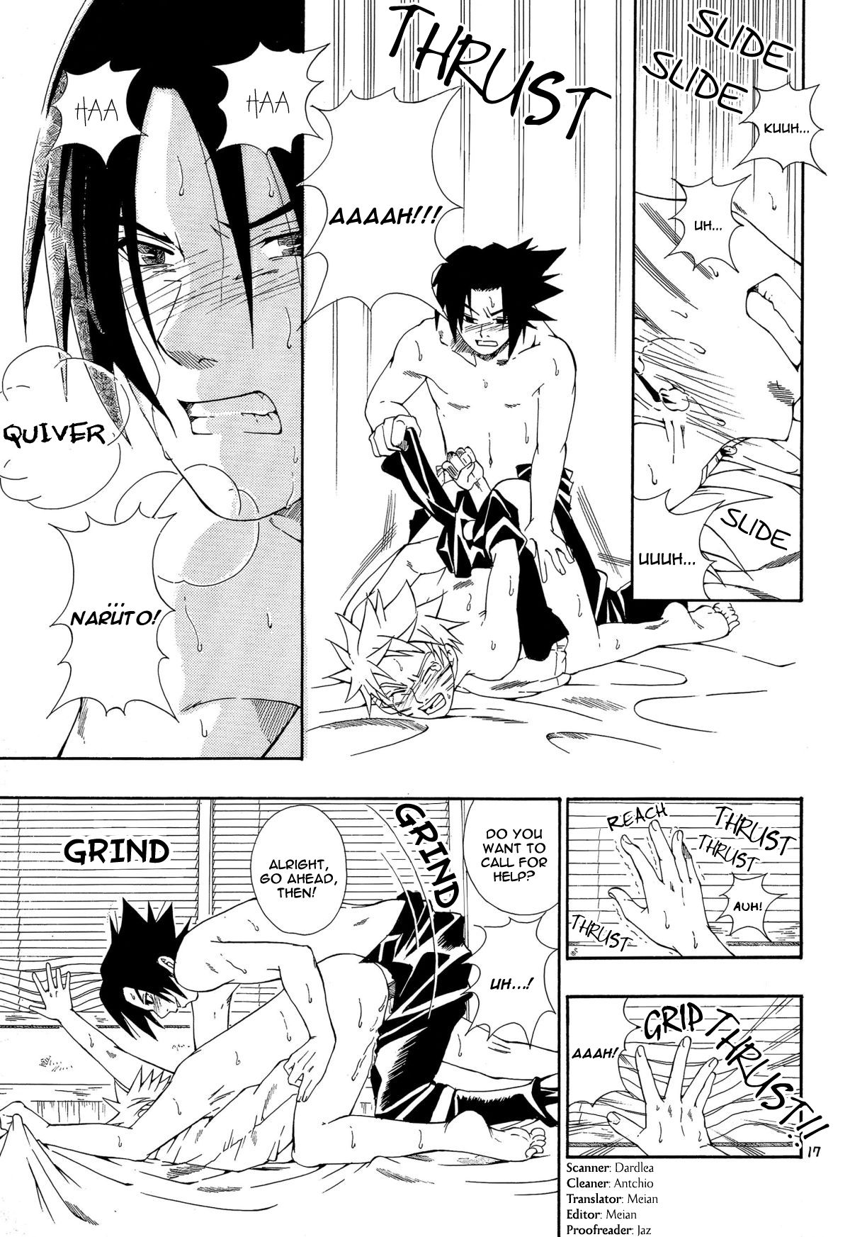 ERO ERO ERO (NARUTO) [Sasuke X Naruto] YAOI -ENG- page 15 full