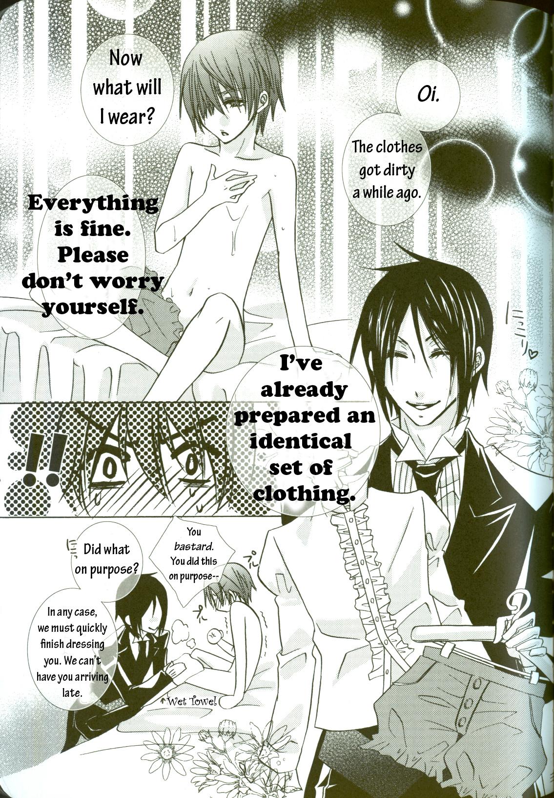 [Pink Kitten (Naokichi.)] Trick or Treat? (Black Butler) [English] [Maiden of the Moon] page 18 full