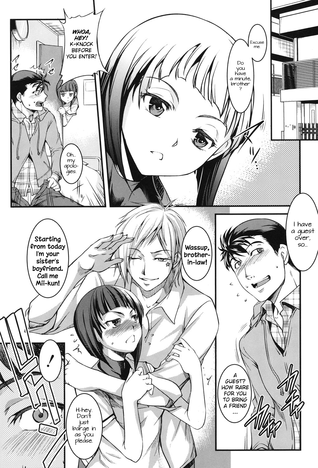 [Amano Kazumi] Aniue ga Kedamono Sugite Meiwaku Sugiru Ch. 1 [English] {freudia} [Digital] page 6 full