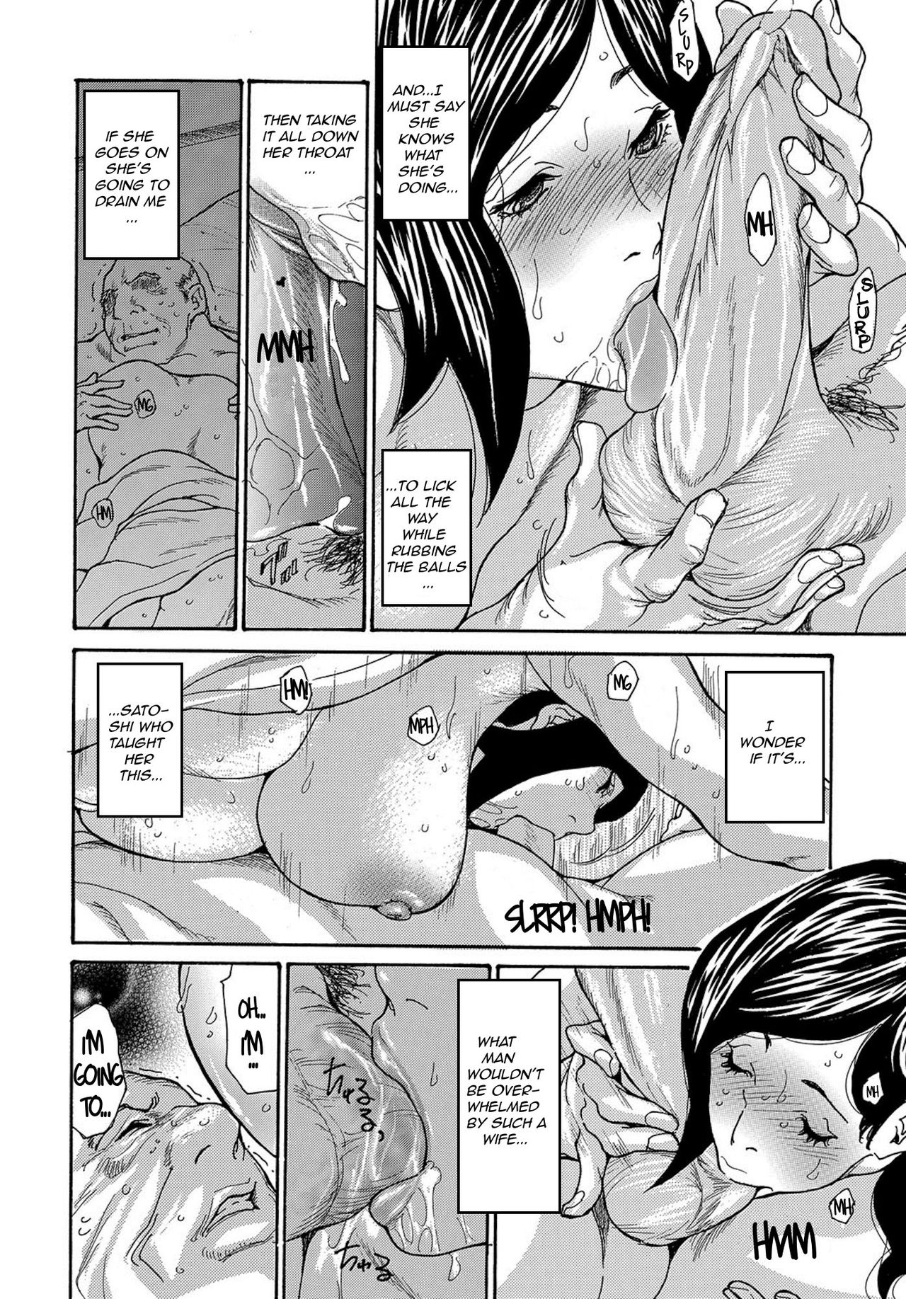 [Aoi Hitori] Miboujin Konsui Rinkan | The Widow Coma Gangrape Ch. 1-3 [English] [R-IC] [Decensored] page 34 full