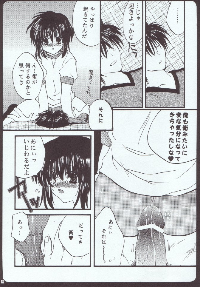 (C60) [Tairikudoumeigun (Kiryuu Chihaya)] Morning x Morning (Sister Princess) page 17 full