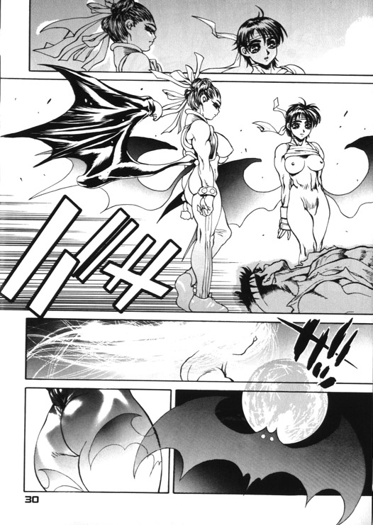 (C57) [Nippon H Manga Kyoukai, SLAVE (Akow Kazumi)] FUCK 'UN'S CURSED KNOT (Capcom vs. SNK) page 27 full