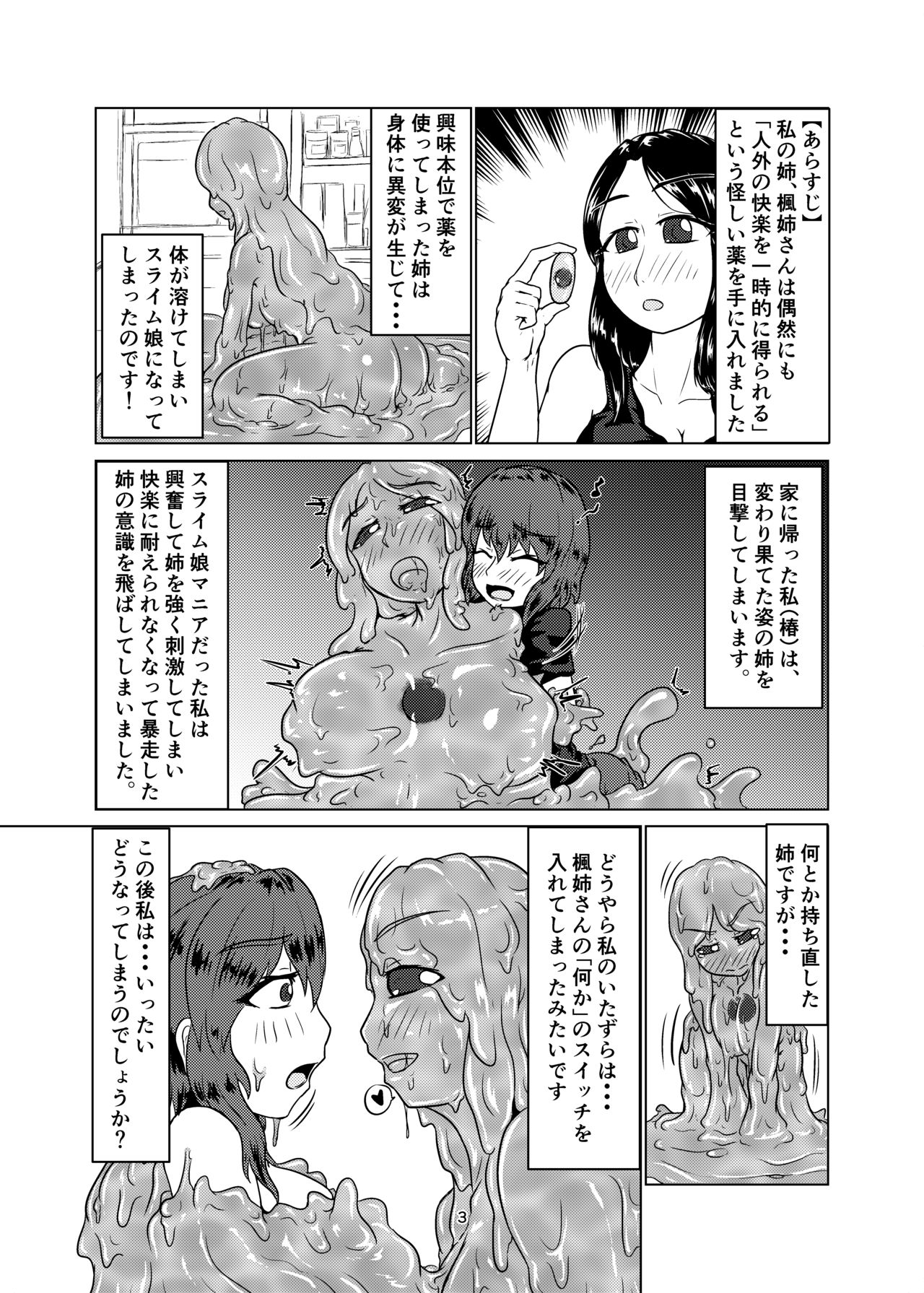 [Toufuya (Kanatofu)] Watashi no Ane wa Slime Musume - 2-kame - [Digital] page 3 full