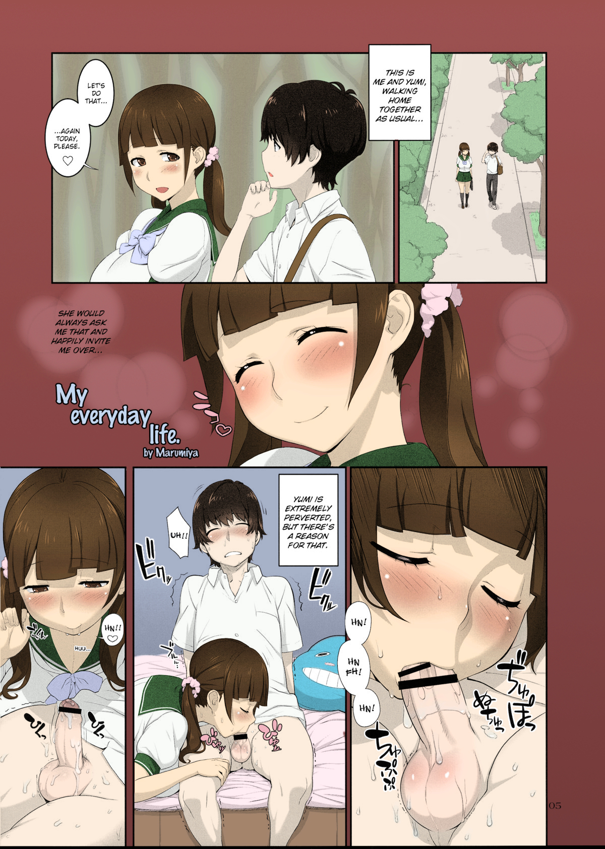 (C82) [P Shoukai (Marumiya)] Boku no Nichijou | My everyday life (Momo-an 25) [English] =SW= & =TV= [Colorized] page 1 full