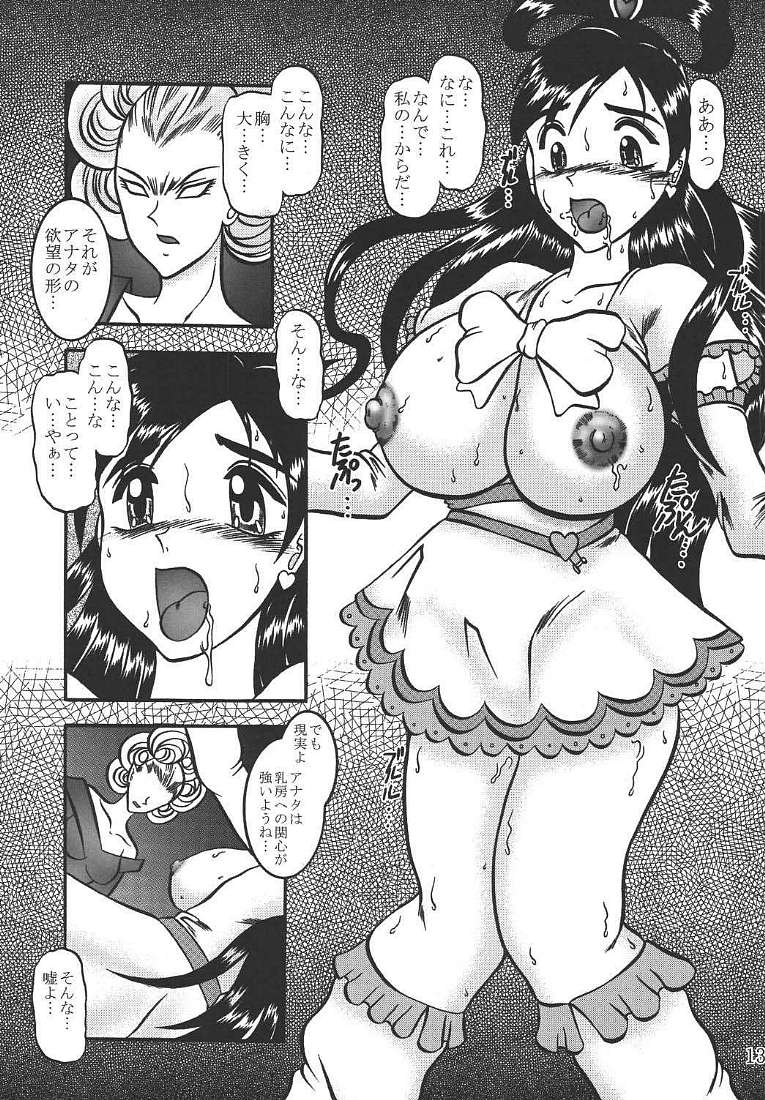 (C67) [Studio Kyawn (Murakami Masaki, Sakaki Shigeru)] GREATEST ECLIPSE Pure WHITE ～Junpaku～ (Futari wa Precure) page 12 full