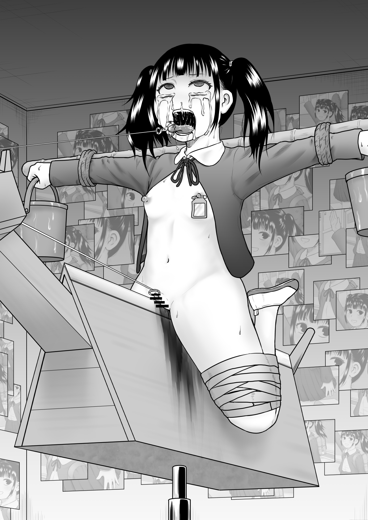 [楽園屋] Kichiku to Zetsubou ni Naburareta Watashi page 8 full