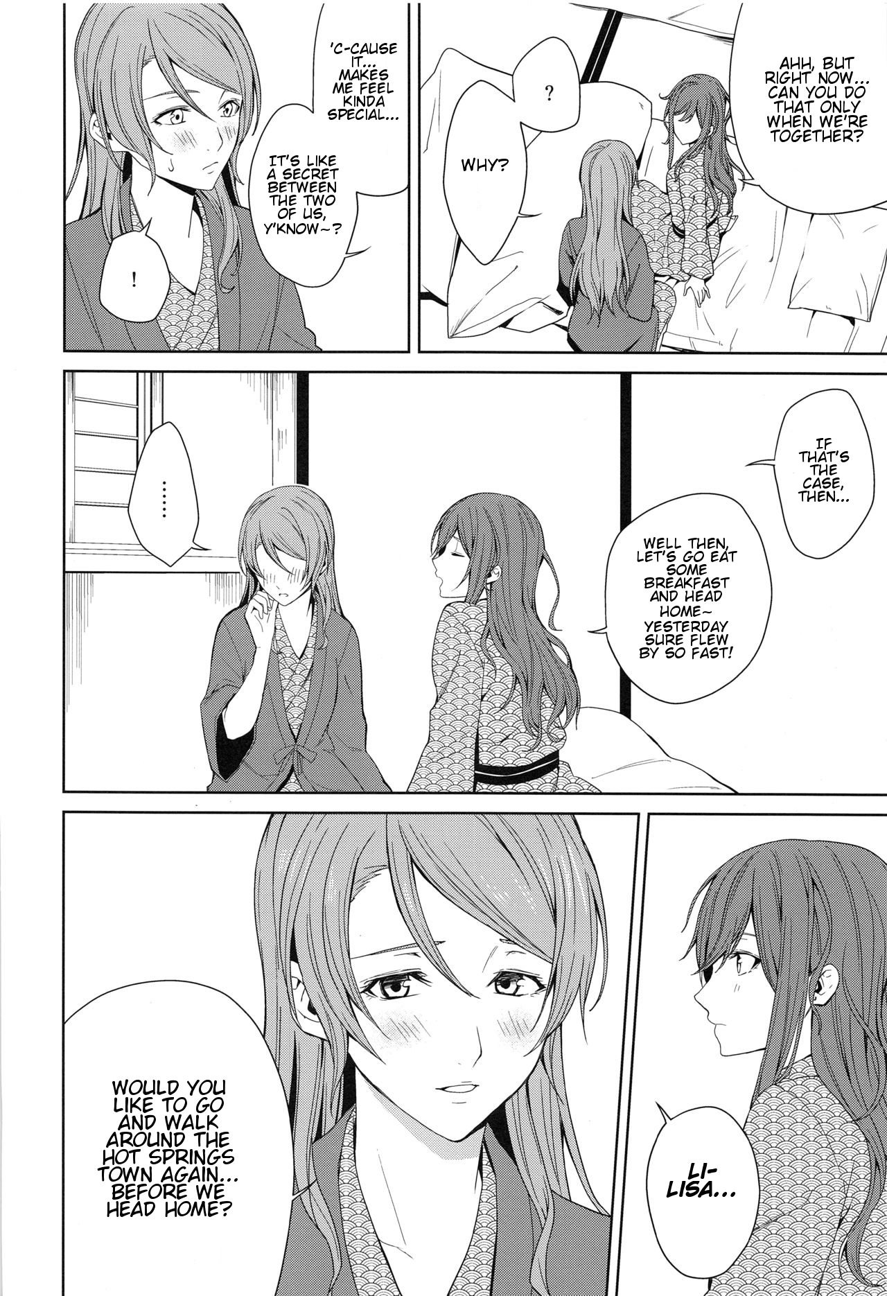 (BanDrea! Star Festival 6) [Tatakai no Kiseki (Senyuu)] Onsen Ryokou | Hot Spring Trip (BanG Dream!) [English] [v2] page 58 full