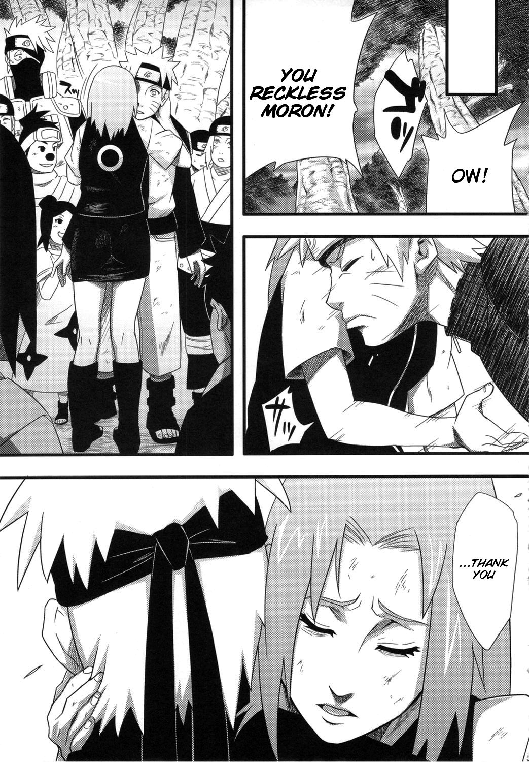 (C80) [Karakishi Youhei-dan Shinga (Sahara Wataru)] Saboten Campus (Naruto) [English] {doujin-moe.us} page 4 full